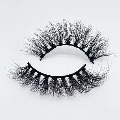 Jet Black 3D Mink Eyelashes