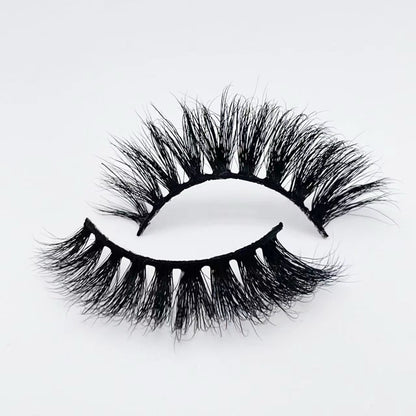 Jet Black 3D Mink Eyelashes