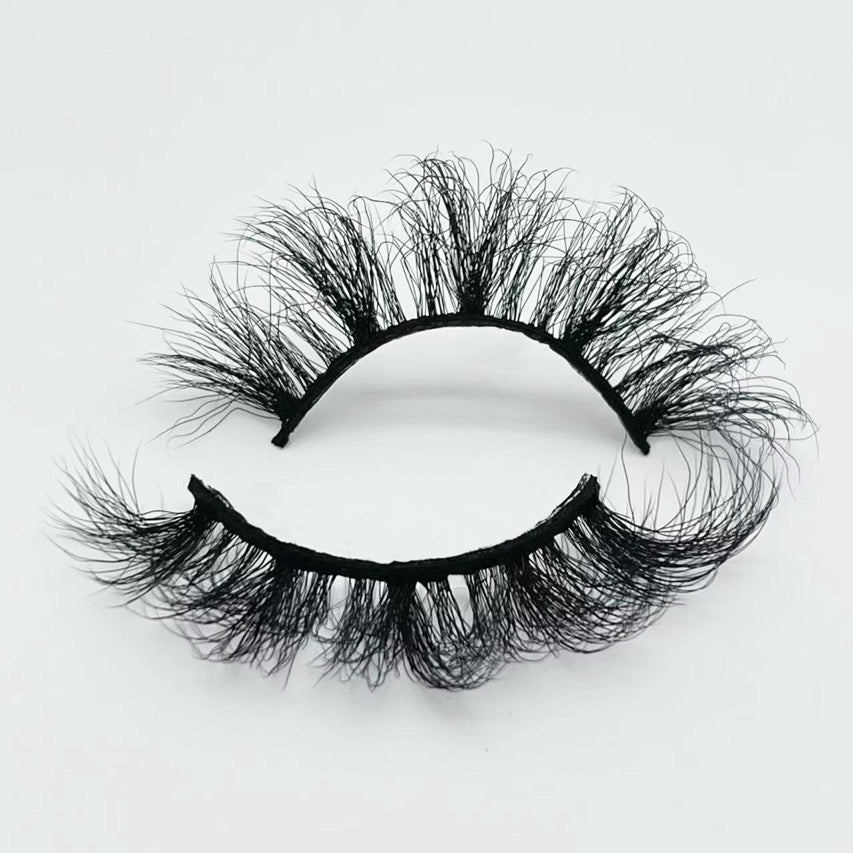 Jet Black 3D Mink Eyelashes